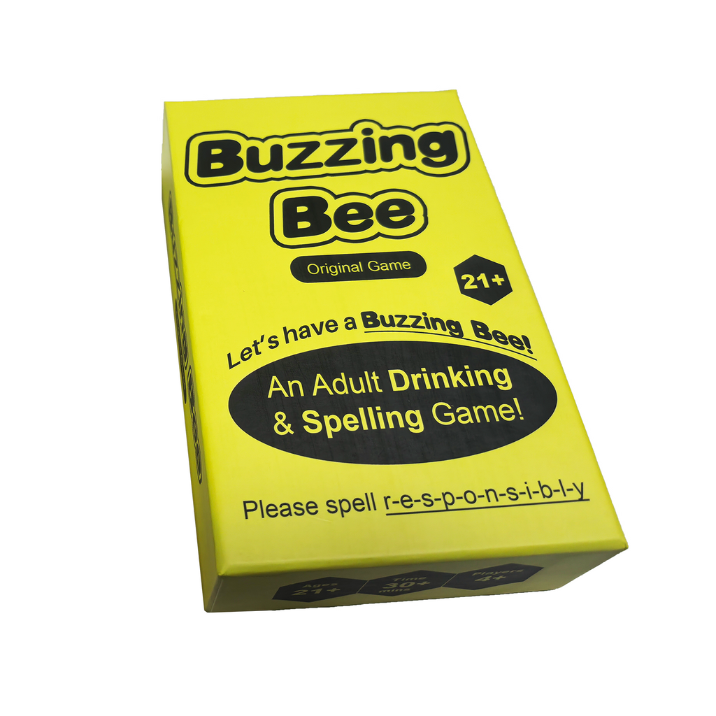 Buzzing Bee: An Adult Drinking & Spelling Game