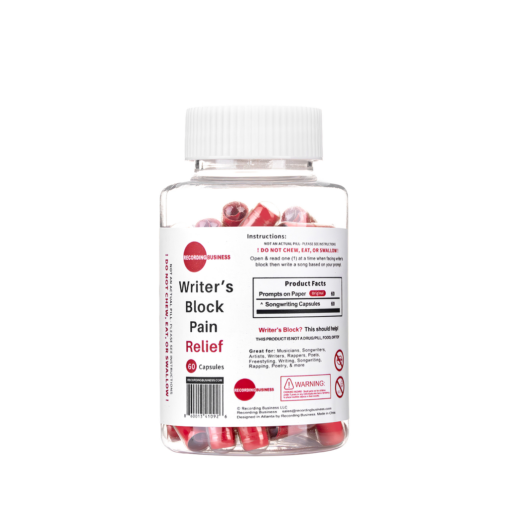 Writer's Block Pain Relief