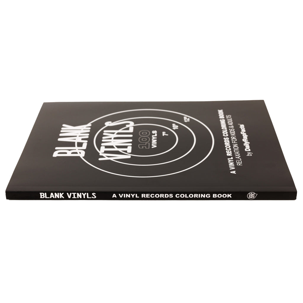 Blank Vinyls: A Vinyl Records Coloring Book