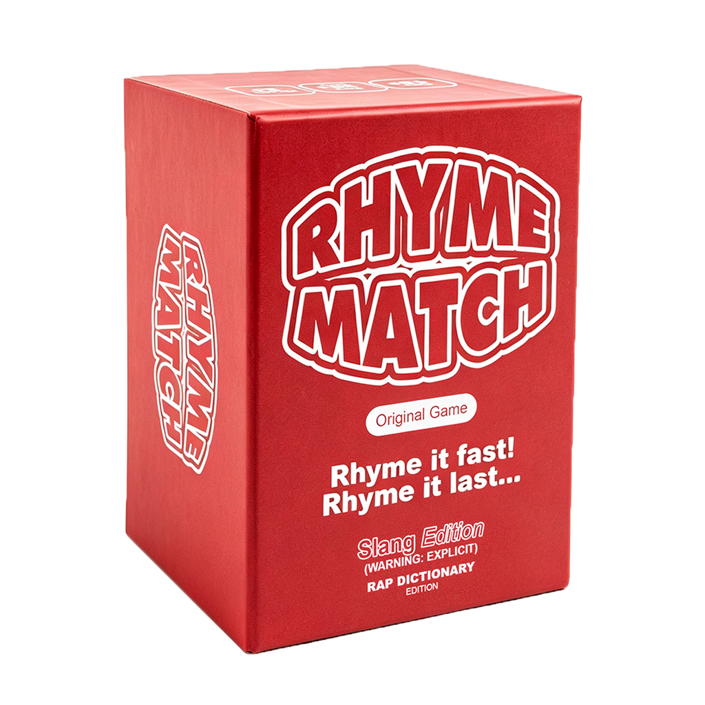 Rhyme Match: Fast Thinking Rhyming Game (Rap Dictionary/Slang Edition)