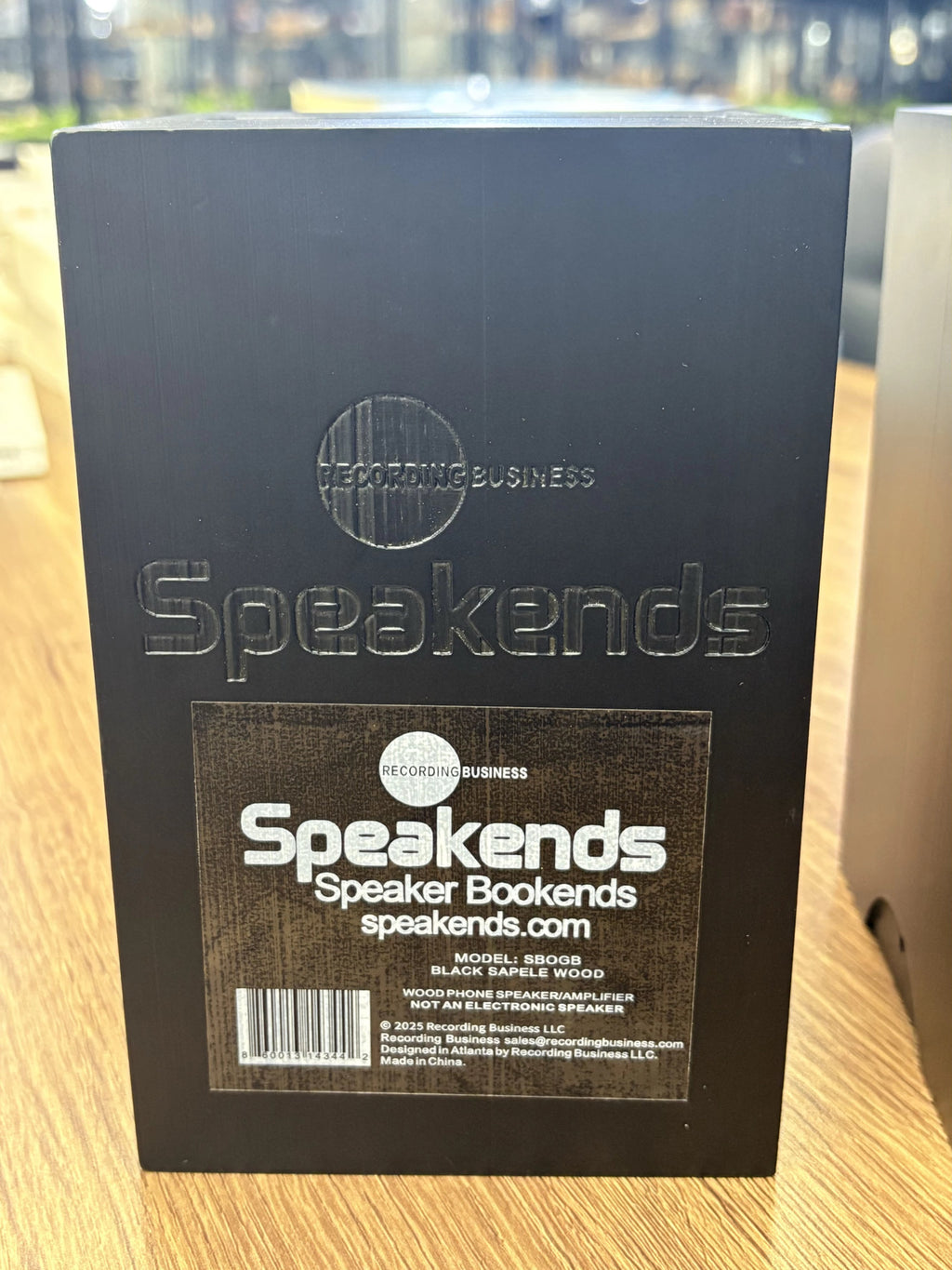 Speakends (Set of 2) - Black