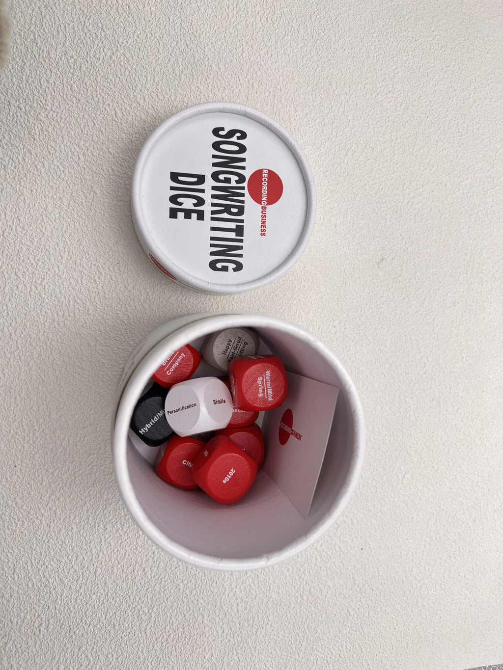 Songwriting Dice: 9 Songwriting Dice for All Genres