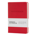 RHYMEBOOK: Songwriting Notebook Journal (Red)