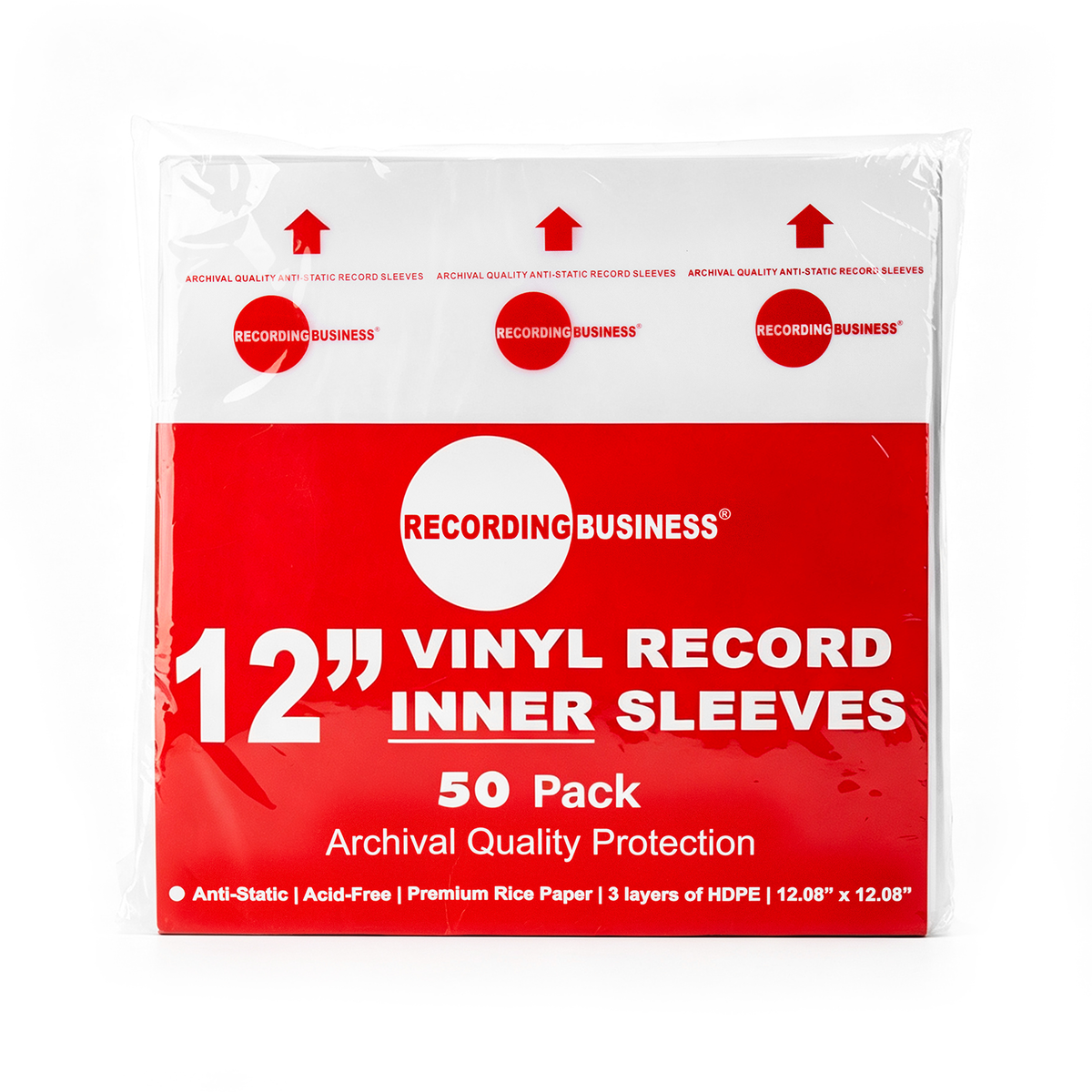 12” Vinyl Record Inner Sleeves