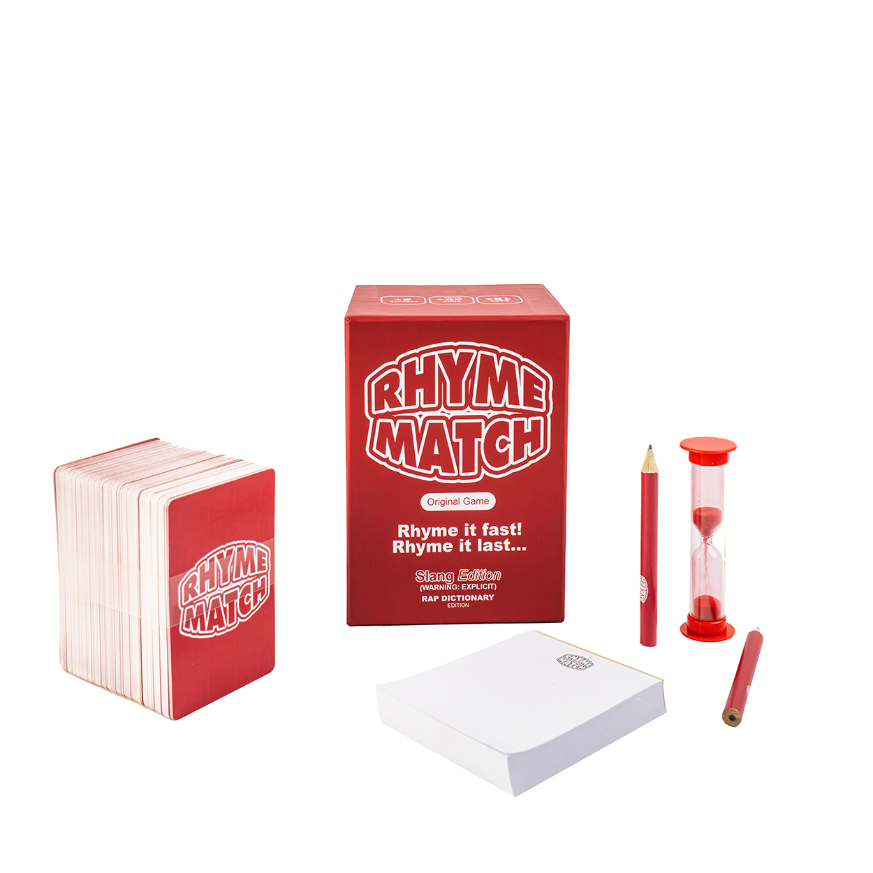 RhymeMatch: Fast Thinking Rhyming Game (Rap Dictionary/Slang Edition)