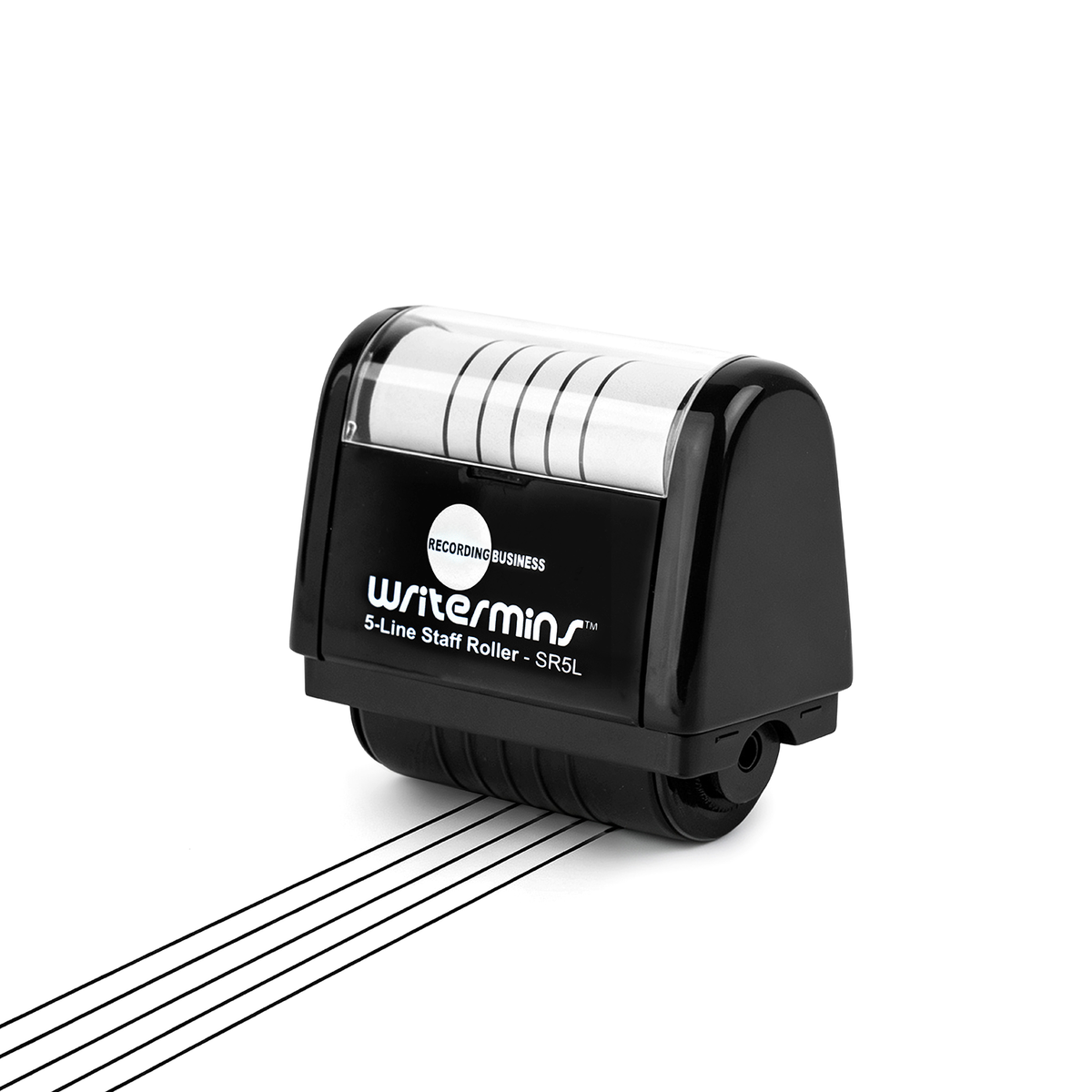 Writermins Self-Inking 5-Line Sheet Music Staff Roller