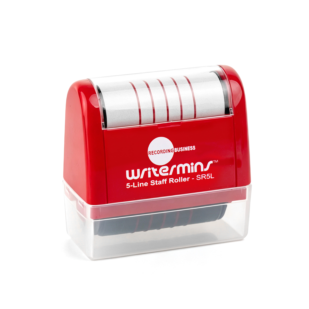 Writermins Self-Inking 5-Line Sheet Music Staff Roller